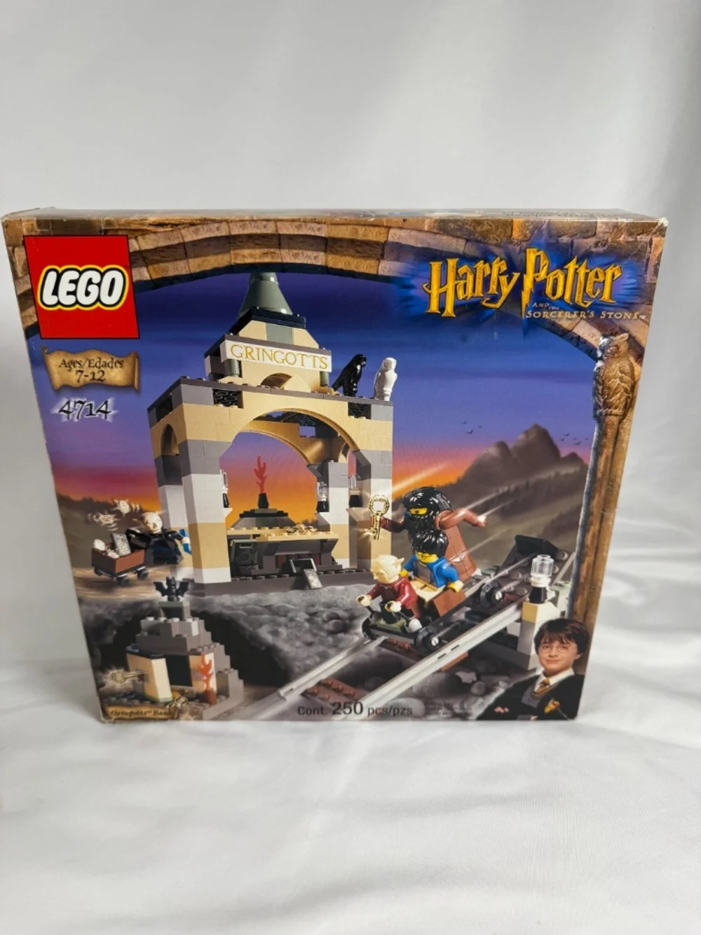 LEGO Harry Potter 4714 Gringotts Bank 2002 Complete Vintage Set